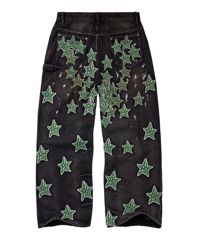 Vale Forever Starfall Denim Pants — Black Main Image