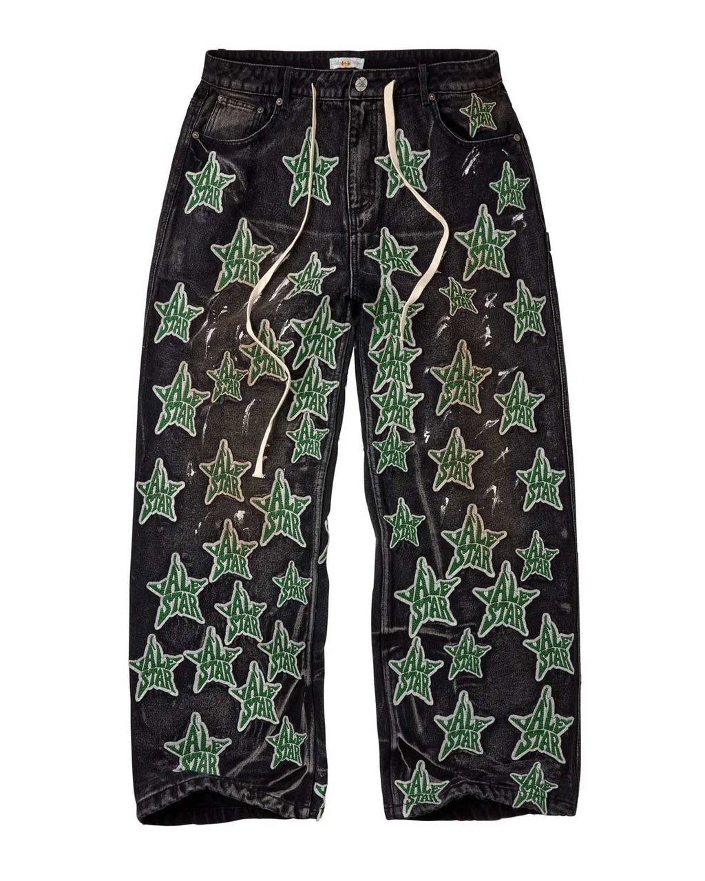 Vale Forever Starfall Denim Pants — Black