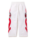 Vale Forever VVS Track Pants — White / Red