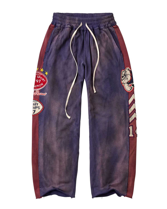 Vale Forever Varsity Sweats — Navy Hover Image