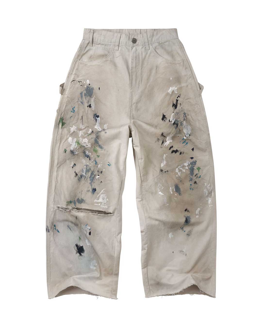 Vale Forever Vickies Painters Cargos — Cream