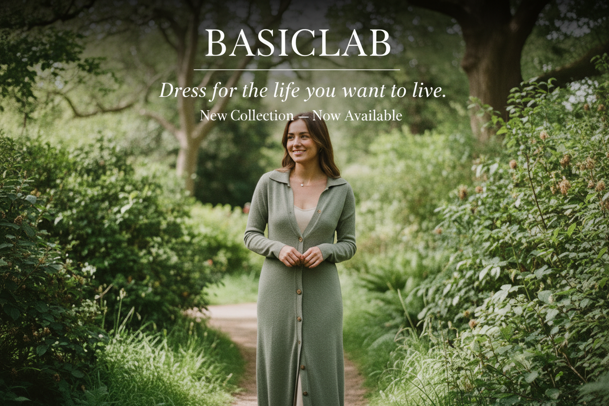BASICLAB Center Top Text