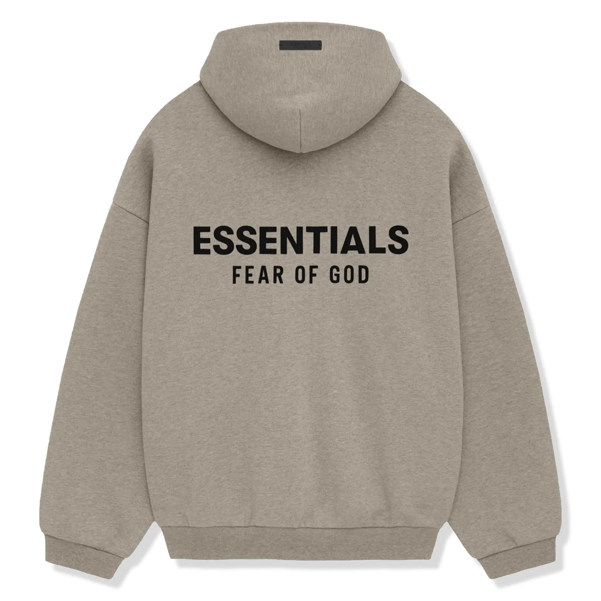 Fear Of God Essentials Fleece Heather Grey Hoodie (FW24)
