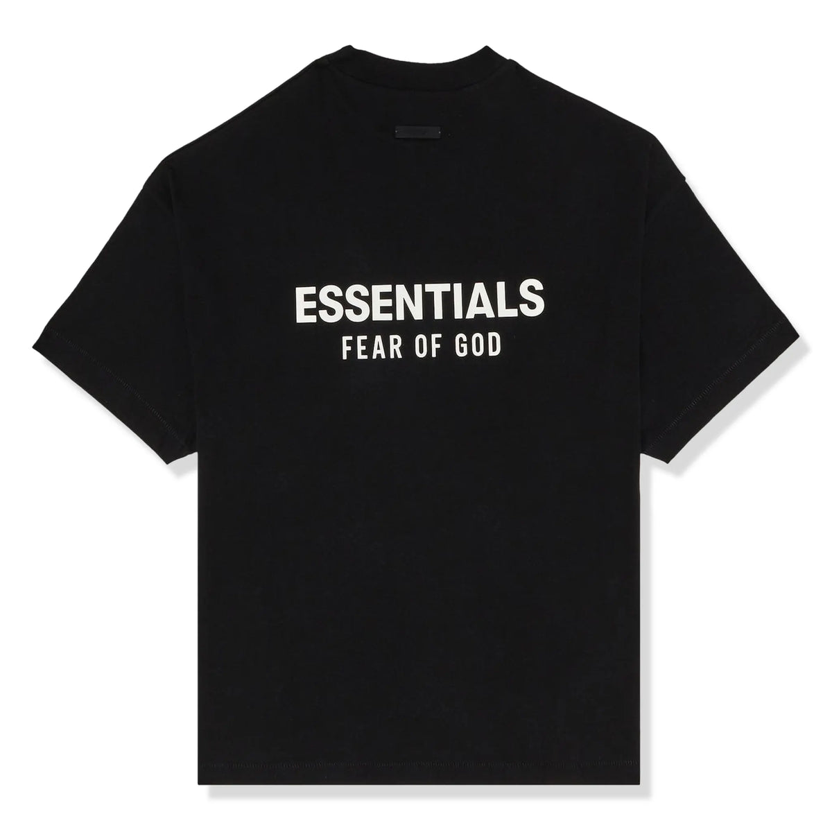 Fear Of God Essentials Jersey Crewneck Black T Shirt