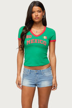 Mexico 08 V Neck T Shirt