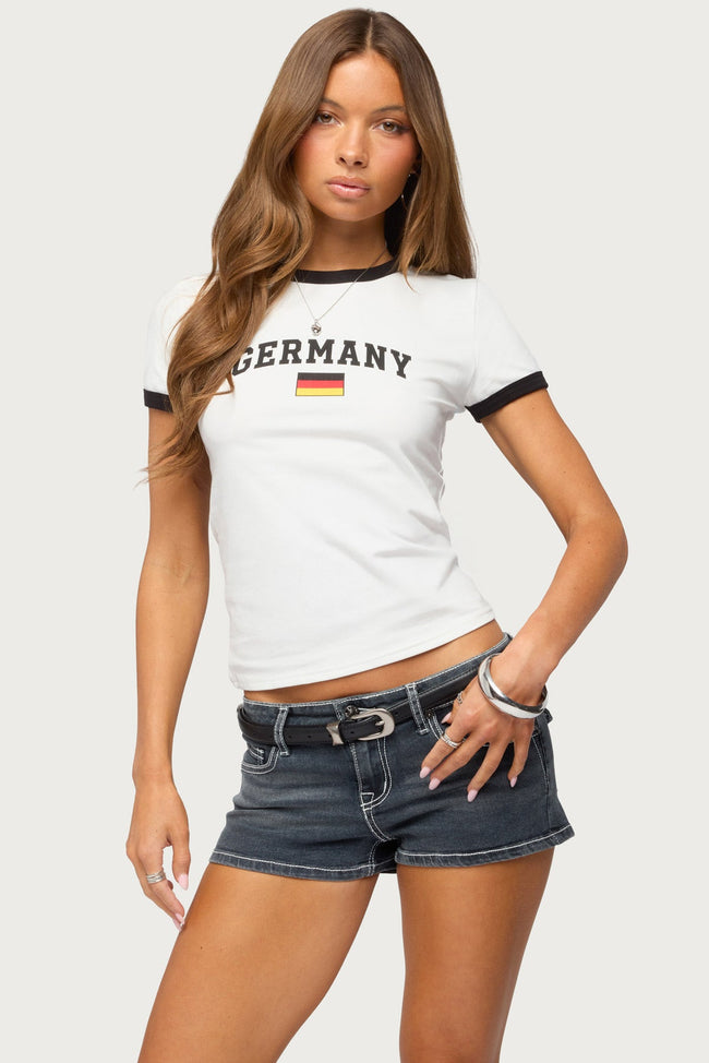 Germany Contrast T Shirt Main Image