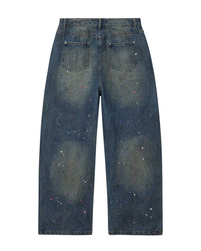 Vale Forever Ice Cream Denim Pants — Blue Main Image